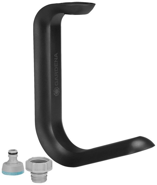 Produktbild: GARDENA 18590-20 Liano&trade; TapFix Wandschlauchhalter 1 St. Schwarz, Grau