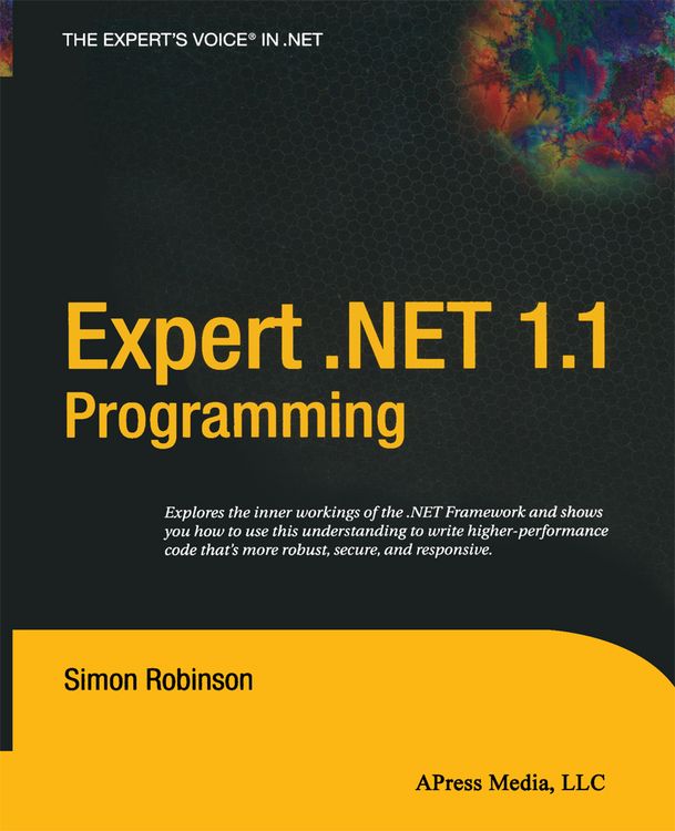 Produktbild: Expert .NET 1.1 Programming