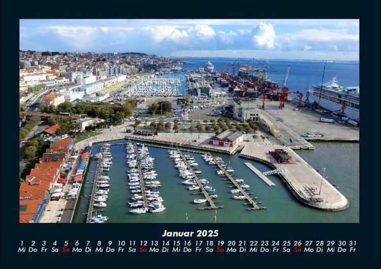 Produktbild: Boote 2025 Fotokalender DIN A4
