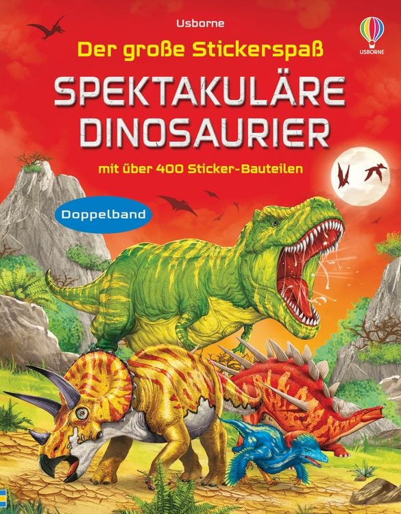 Produktbild: Der gro&szlig;e Stickerspa&szlig;: Spektakul&auml;re Dinosaurier