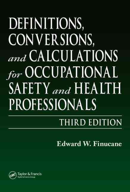 Produktbild: Definitions, Conversions, and Calculations for Occupational Safety and Health Professionals