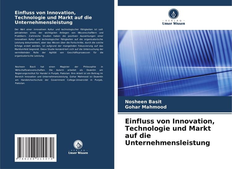 Produktbild: Einfluss von Innovation, Technologie und Markt auf die Unternehmensleistung