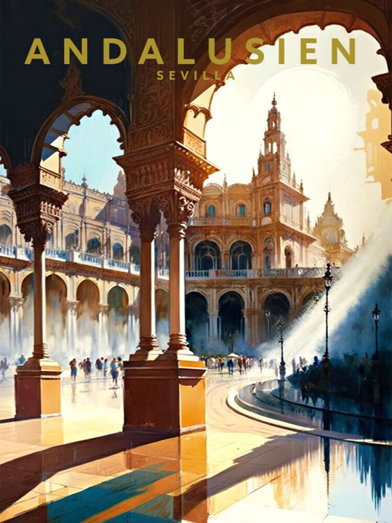 Produktbild: CALVENDO Puzzle Sevilla | 1000 Teile Lege-Gr&ouml;&szlig;e 64x48cm Foto-Puzzle f&uuml;r gl&uuml;ckliche Stunden