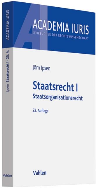 Produktbild: Staatsrecht I