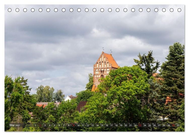 Produktbild: Lychen - zwischen Wald und Seen (Tischkalender 2027 DIN A5 quer), CALVENDO Monatskalender