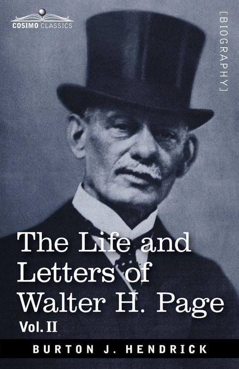 Produktbild: The Life and Letters of Walter H. Page
