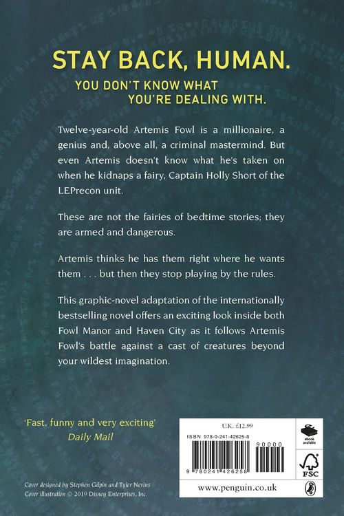 Produktbild: Artemis Fowl: The Graphic Novel (New)