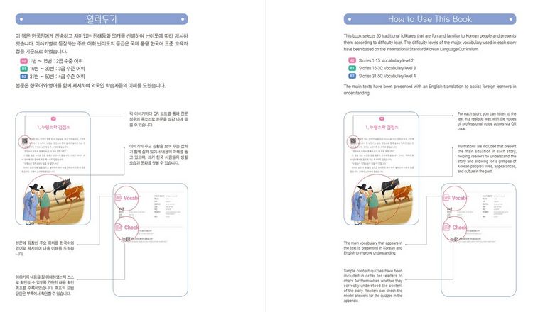 Produktbild: 50 Folktales for Learners of Korean