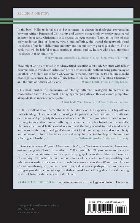 Produktbild: John Chrysostom and African Charismatic Theology in Conversation