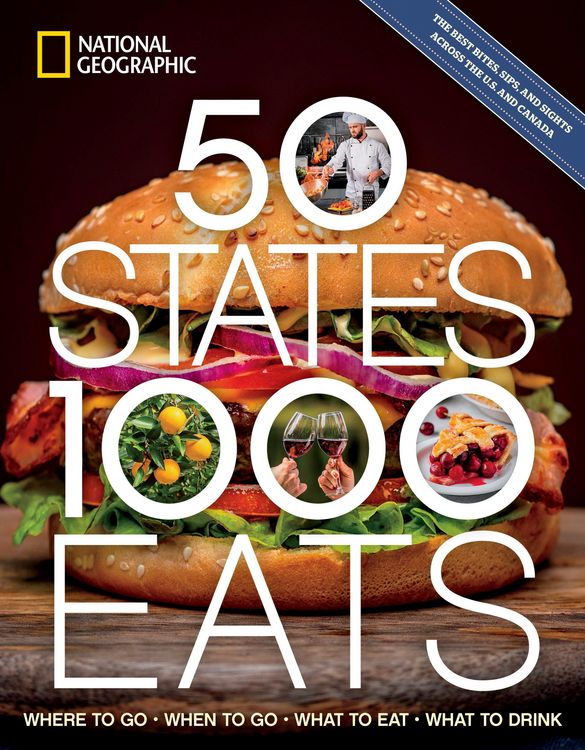 Produktbild: 50 States, 1,000 Eats
