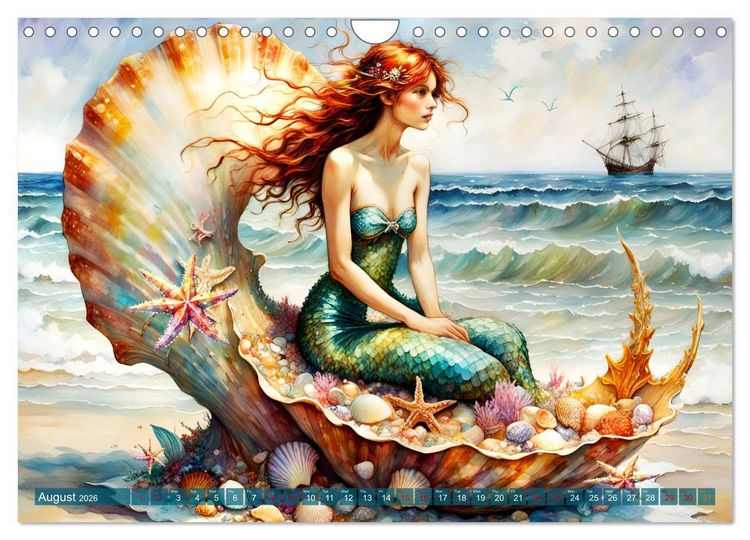 Produktbild: Conch queens (Wall Calendar 2026 DIN A4 landscape), CALVENDO 12 Month Wall Calendar