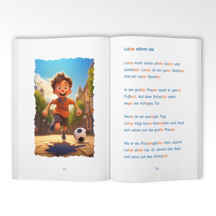 Produktbild: Silbenbuch 1. Klasse - Meine besten Erstlesegeschichten