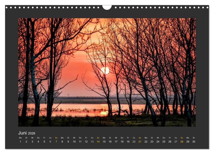 Produktbild: Poesie der Natur (Wandkalender 2026 DIN A3 quer), CALVENDO Monatskalender