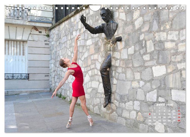 Produktbild: Des danseurs dans la ville 3 L'Oeil et le Mouvement (Calendrier mural 2026 DIN A4 vertical), CALVENDO calendrier mensuel