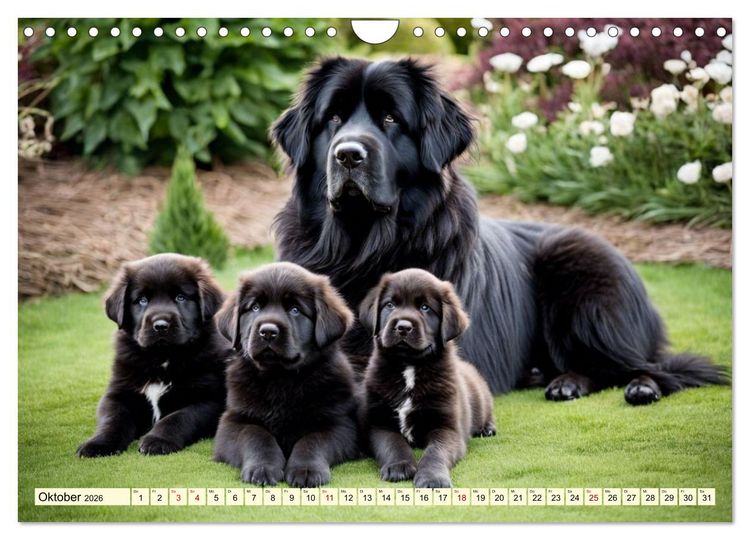 Produktbild: Giganten der Hundwelt (Wandkalender 2026 DIN A4 quer), CALVENDO Monatskalender