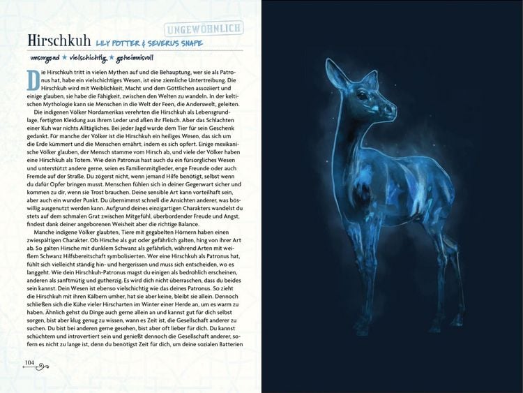 Produktbild: Das illustrierte Patronus-Handbuch f&uuml;r Potter-Fans