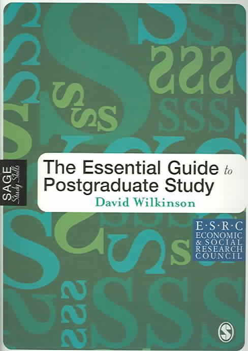 Produktbild: The Essential Guide to Postgraduate Study