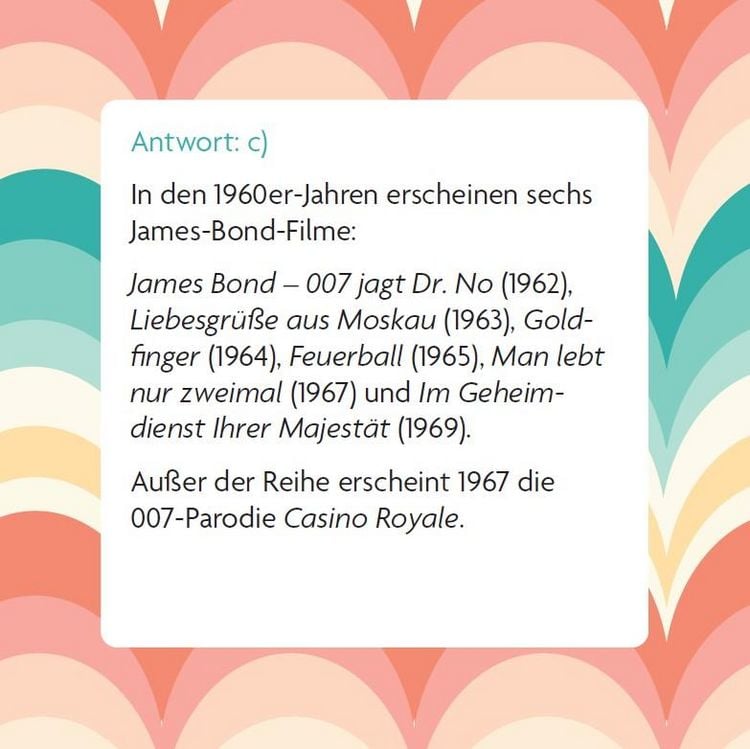 Produktbild: Das 60er Quiz