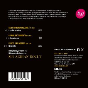 Produktbild: Vaughan Williams/Butterworth/Moeran: Orchesterwerk