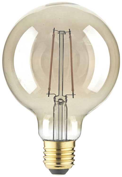 Produktbild: LightMe LM85059 LED E27 Globeform 2.5W Bernstein (&Oslash; x L) 95mm x 140mm 1St.