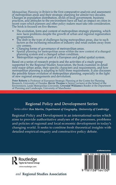 Produktbild: Metropolitan Planning in Britain