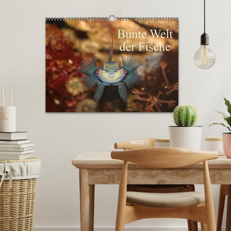 Produktbild: Bunte Welt der Fische (Wandkalender 2026 DIN A3 quer), CALVENDO Monatskalender