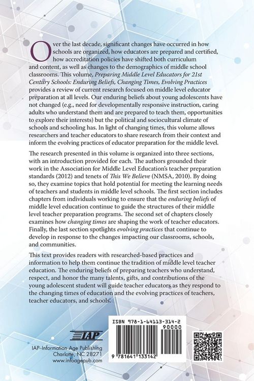 Produktbild: Preparing Middle Level Educators for 21st Century Schools