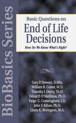 Produktbild: Basic Questions on End of Life Decisions