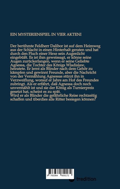 Produktbild: DIE SAGE VOM RITTER DALIBOR