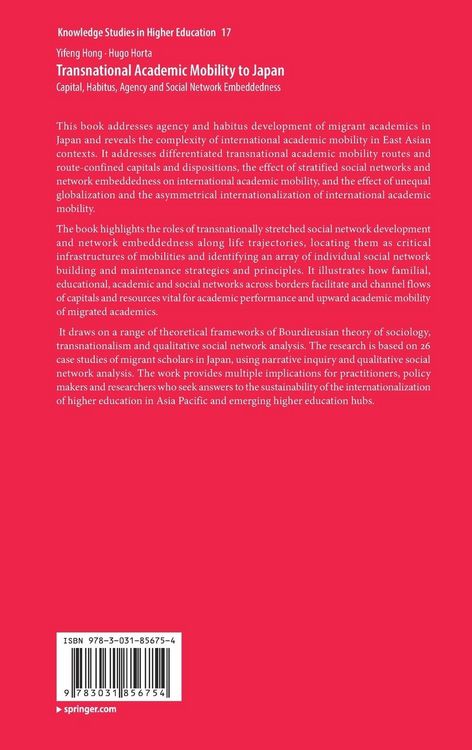 Produktbild: Transnational Academic Mobility to Japan