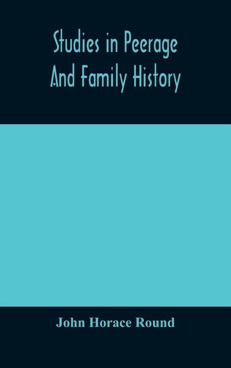 Produktbild: Studies In Peerage And Family History