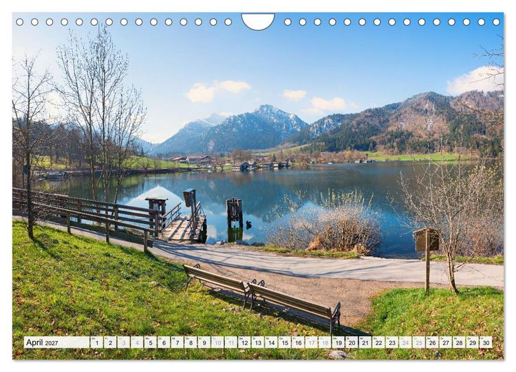 Produktbild: Schliersee-Idylle (Wandkalender 2027 DIN A4 quer), CALVENDO Monatskalender