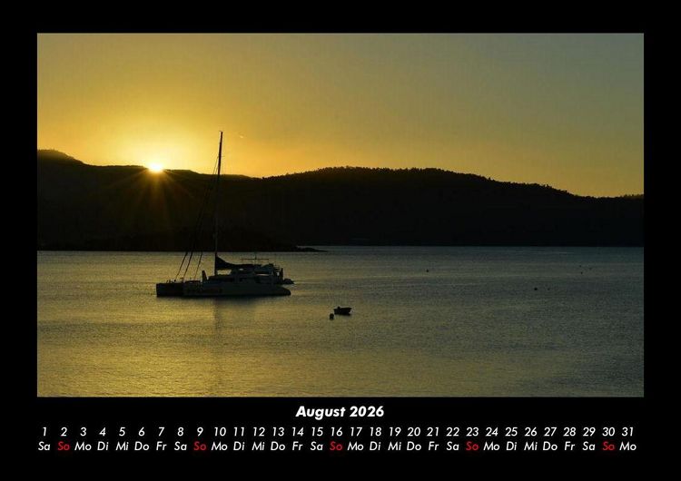 Produktbild: Sonnenunterg&auml;nge 2026 Fotokalender DIN A3