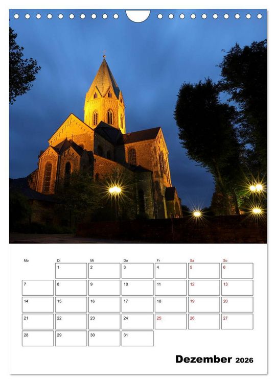 Produktbild: Essen H&ouml;hepunkte (Wandkalender 2026 DIN A4 hoch), CALVENDO Monatskalender