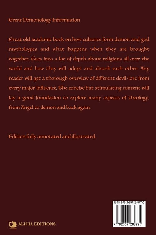 Produktbild: Demonology and Devil-lore