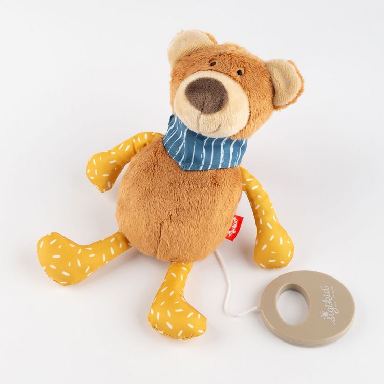 Produktbild: sigikid 43375 - Spieluhr B&auml;r Yellow