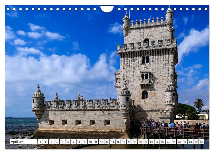 Produktbild: Bezauberndes Lissabon (Wandkalender 2026 DIN A4 quer), CALVENDO Monatskalender