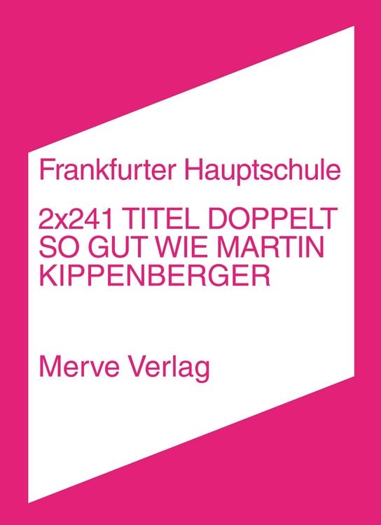 Produktbild: 2x241 Titel doppelt so gut wie Martin Kippenberger
