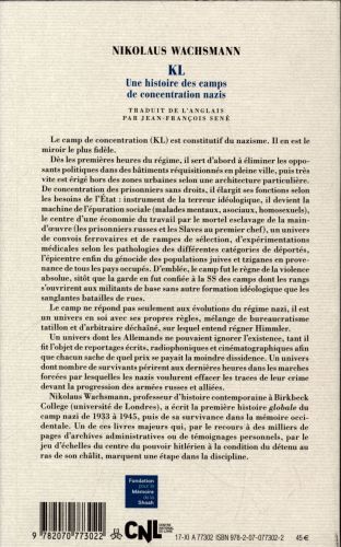 Produktbild: KL : une histoire des camps de concentration nazis