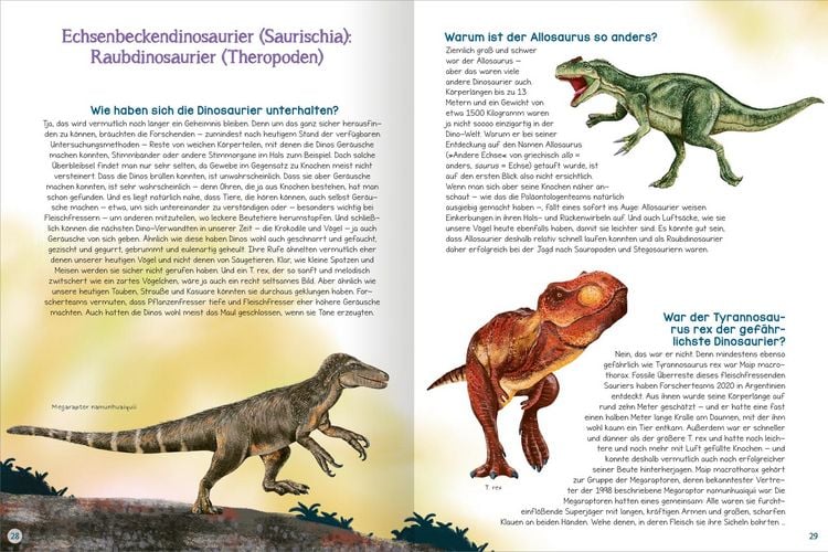 Produktbild: Was willst du wissen? Das gro&szlig;e Fragen- und Antwortenbuch &ndash; Dinosaurier