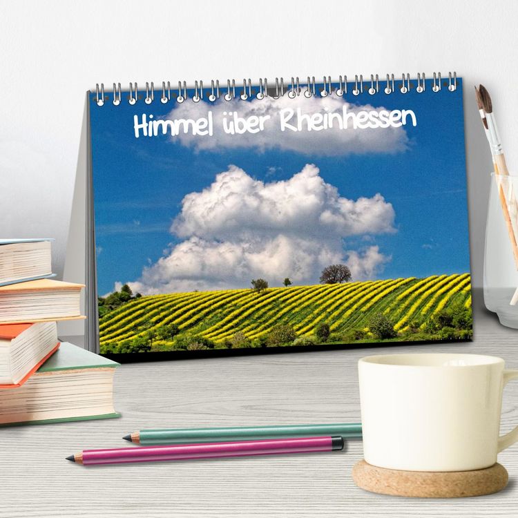 Produktbild: Himmel &uuml;ber Rheinhessen (Tischkalender 2026 DIN A5 quer), CALVENDO Monatskalender