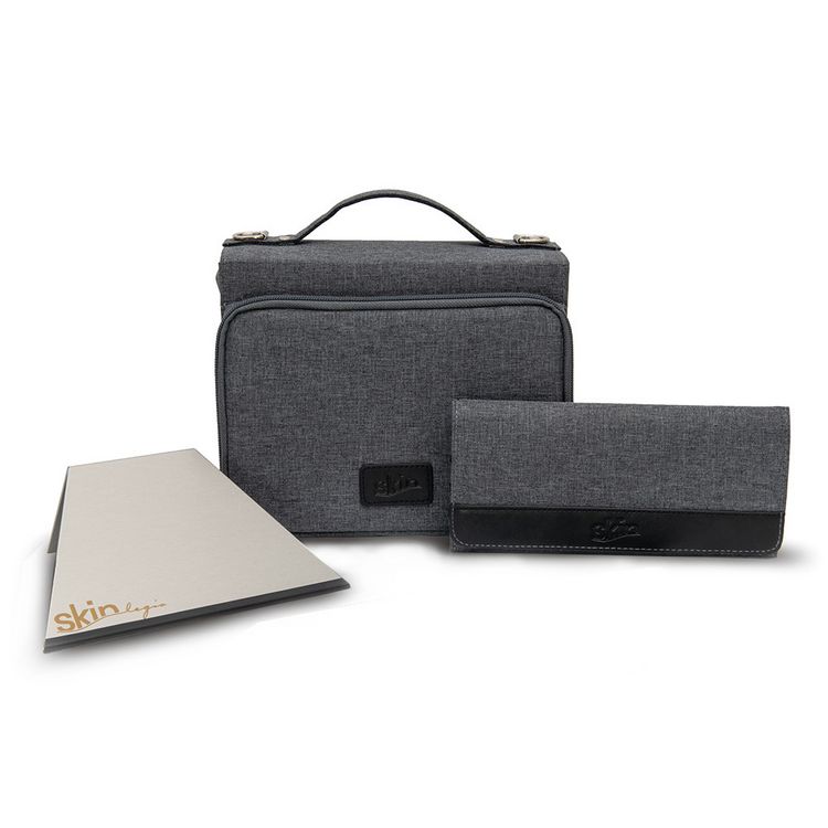 Produktbild: SKIN Tasche VEGAN Gr. L (Habersack) stahl-grau