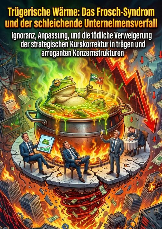 Produktbild: Tr&uuml;gerische W&auml;rme: Das Frosch-Syndrom und der schleichende Unternehmensverfall