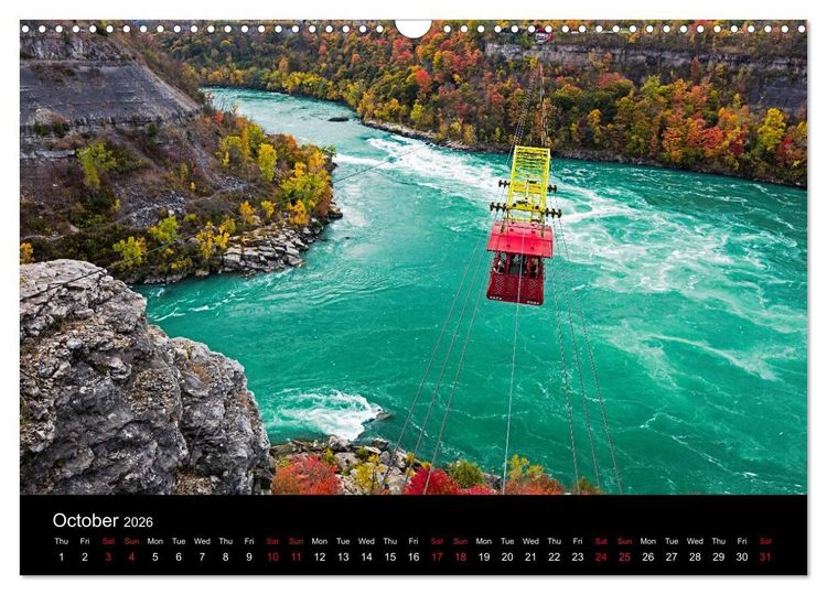 Produktbild: Niagara Falls 2026 (Wall Calendar 2026 DIN A3 landscape), CALVENDO 12 Month Wall Calendar
