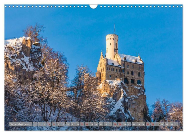 Produktbild: Wundersch&ouml;nes Baden-W&uuml;rttemberg (Wandkalender 2027 DIN A3 quer), CALVENDO Monatskalender