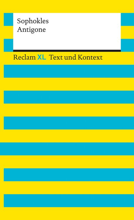 Produktbild: Antigone. Textausgabe mit Kommentar und Materialien