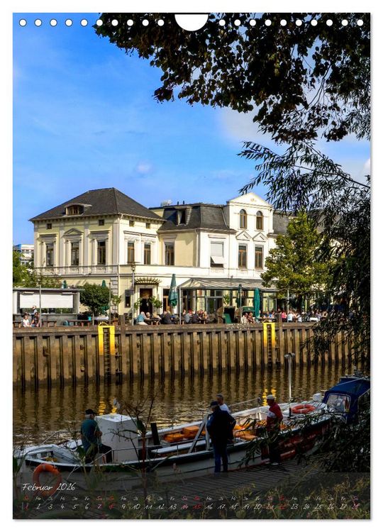 Produktbild: Oldenburg am Wasser (Wandkalender 2026 DIN A4 hoch), CALVENDO Monatskalender