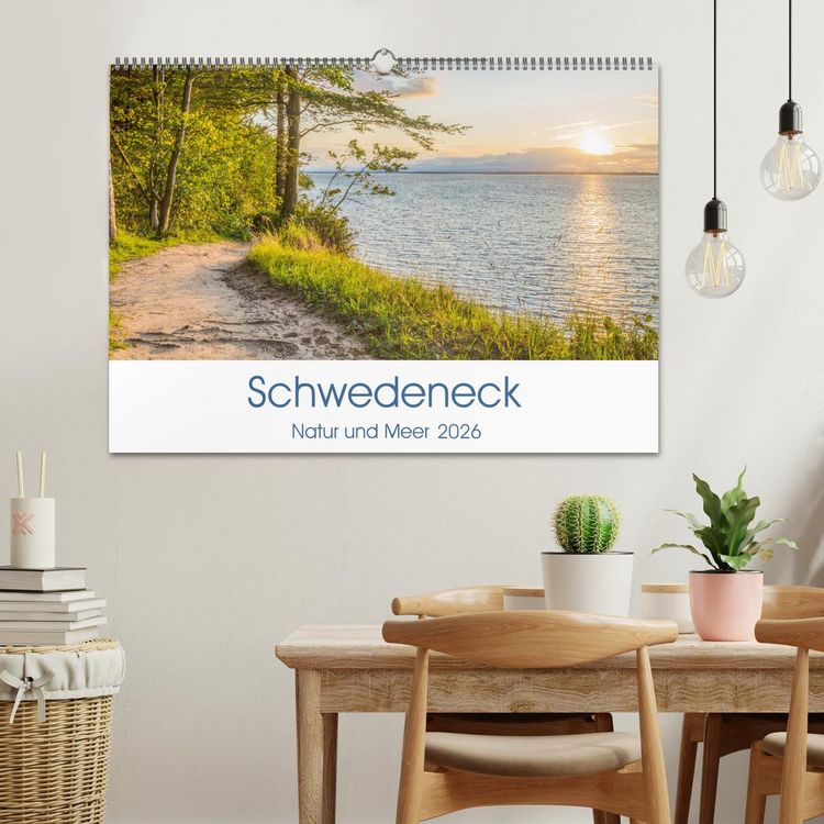 Produktbild: Schwedeneck Natur und Meer (Wandkalender 2026 DIN A2 quer), CALVENDO Monatskalender