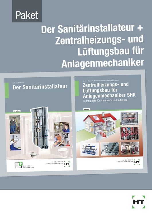 Produktbild: Paketangebot Der Sanit&auml;rinstallateur + Zentralheizungs- und L&uuml;ftungsbau f&uuml;r Anlagenmechaniker