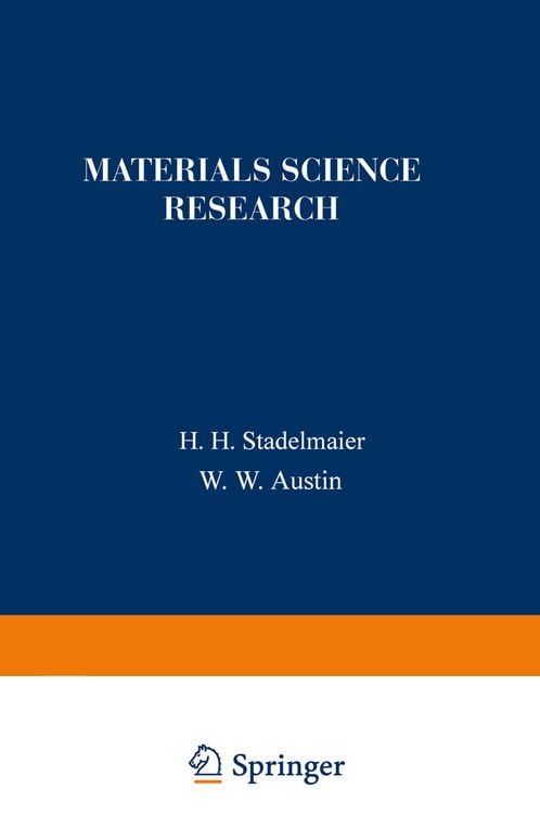 Produktbild: Materials Science Research